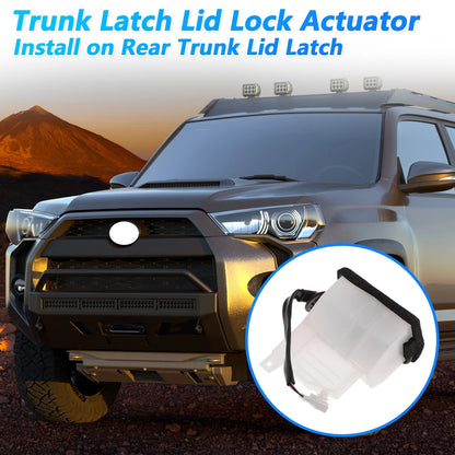 Rear Trunk Latch Lock Actuator / 4 Pins / for Toyota 4Runner (2010–2021)