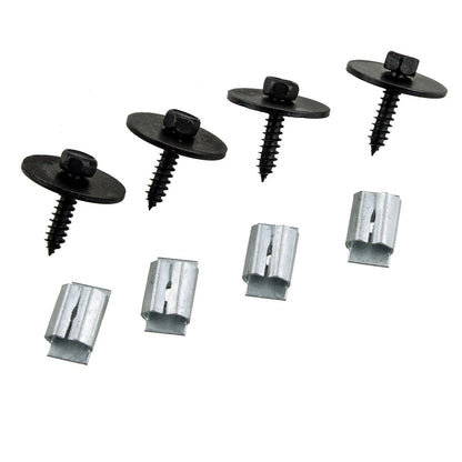 Undercar Shield Clip Nuts & Screws for Mercedes W124 W125 (1985-1996)