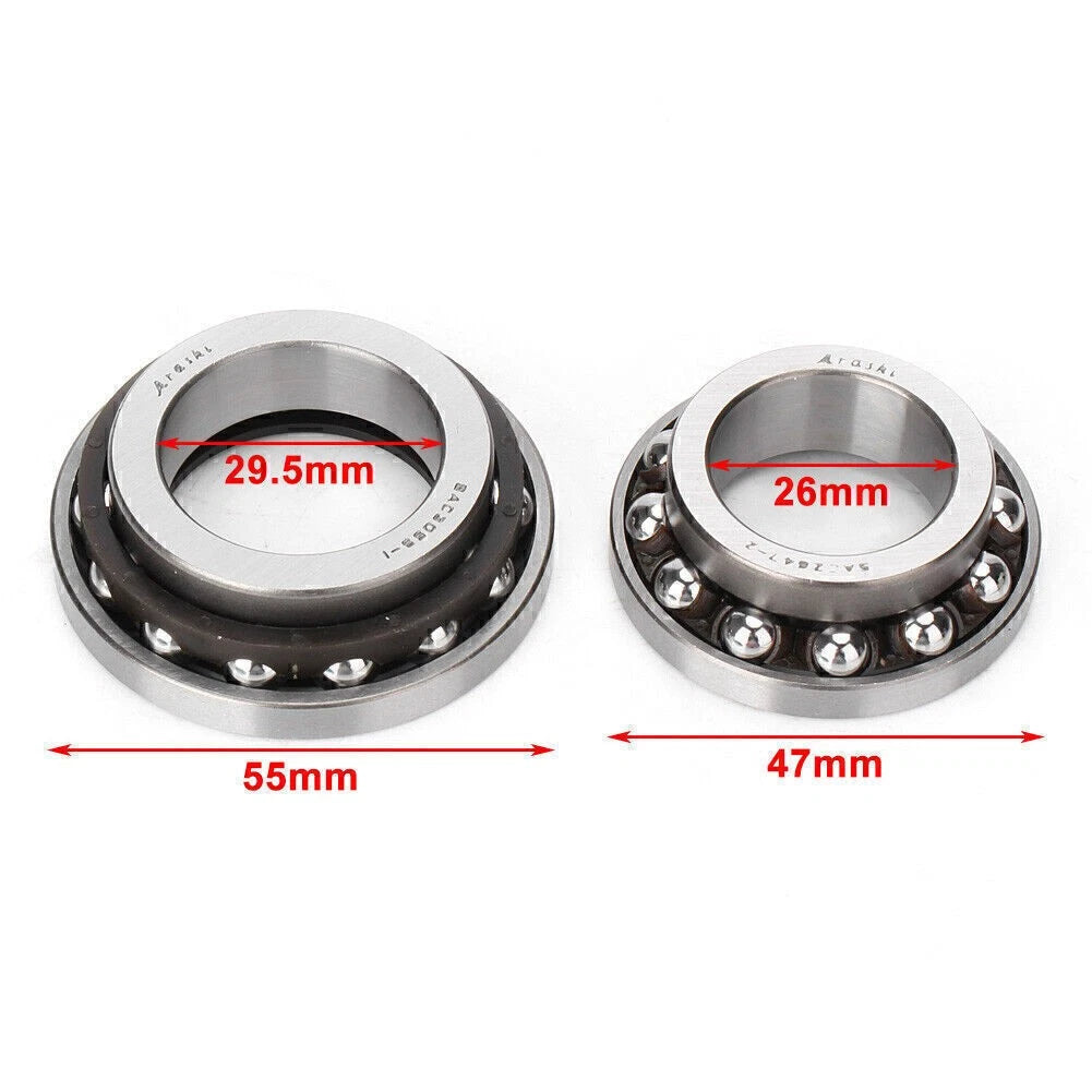 Steering Stem Neck Bearing Seal Kit for Honda VTX1300 CBR600RR GL1200