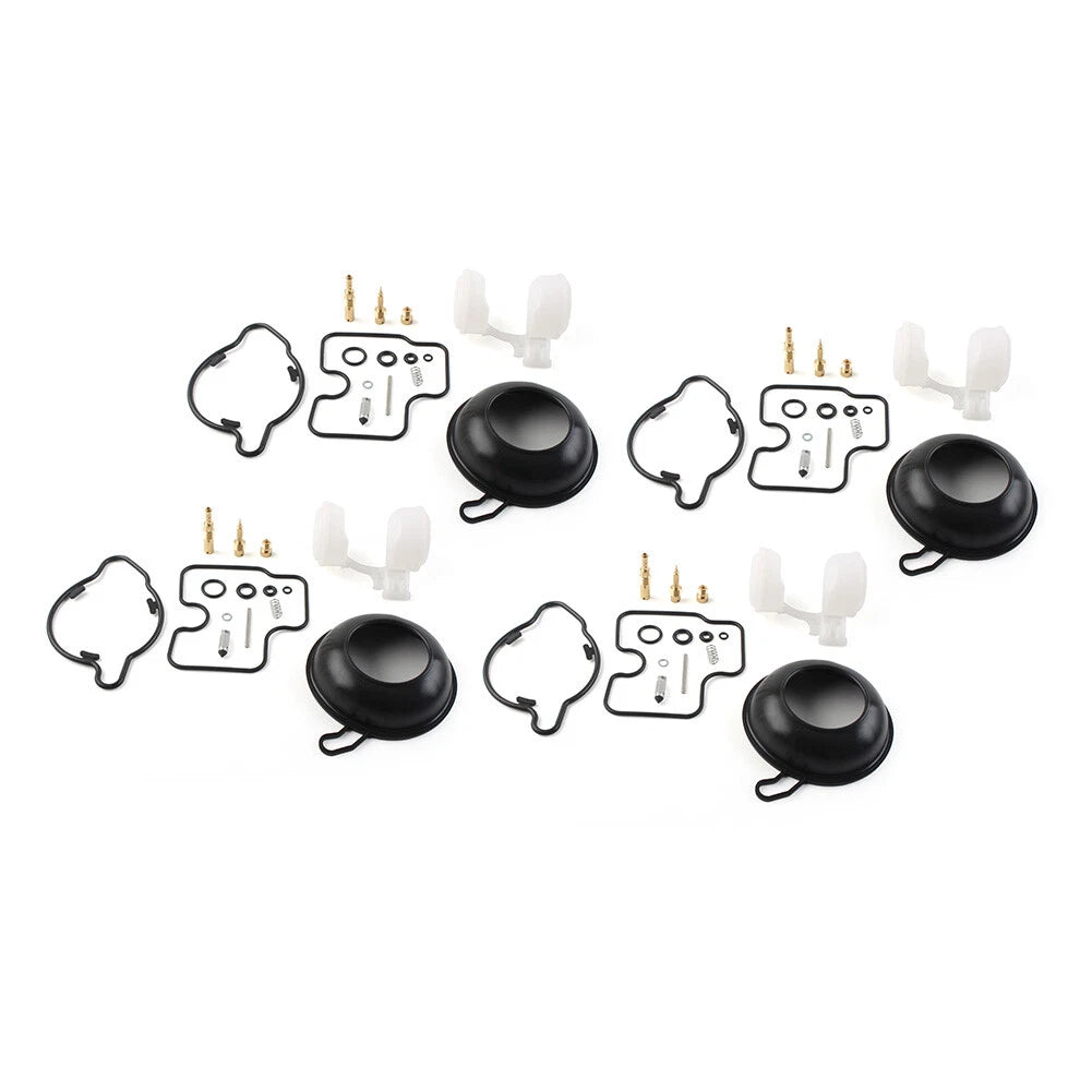 Carburetor Repair Kit Float Diaphragm 4 x Set for Honda CBR900RR (1996-1999)