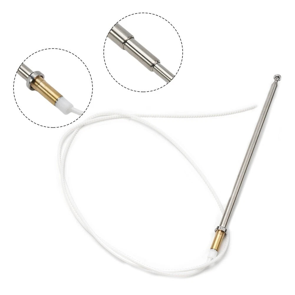 1PC Power Antenna Mast for W124 W126 W201 C107 R107