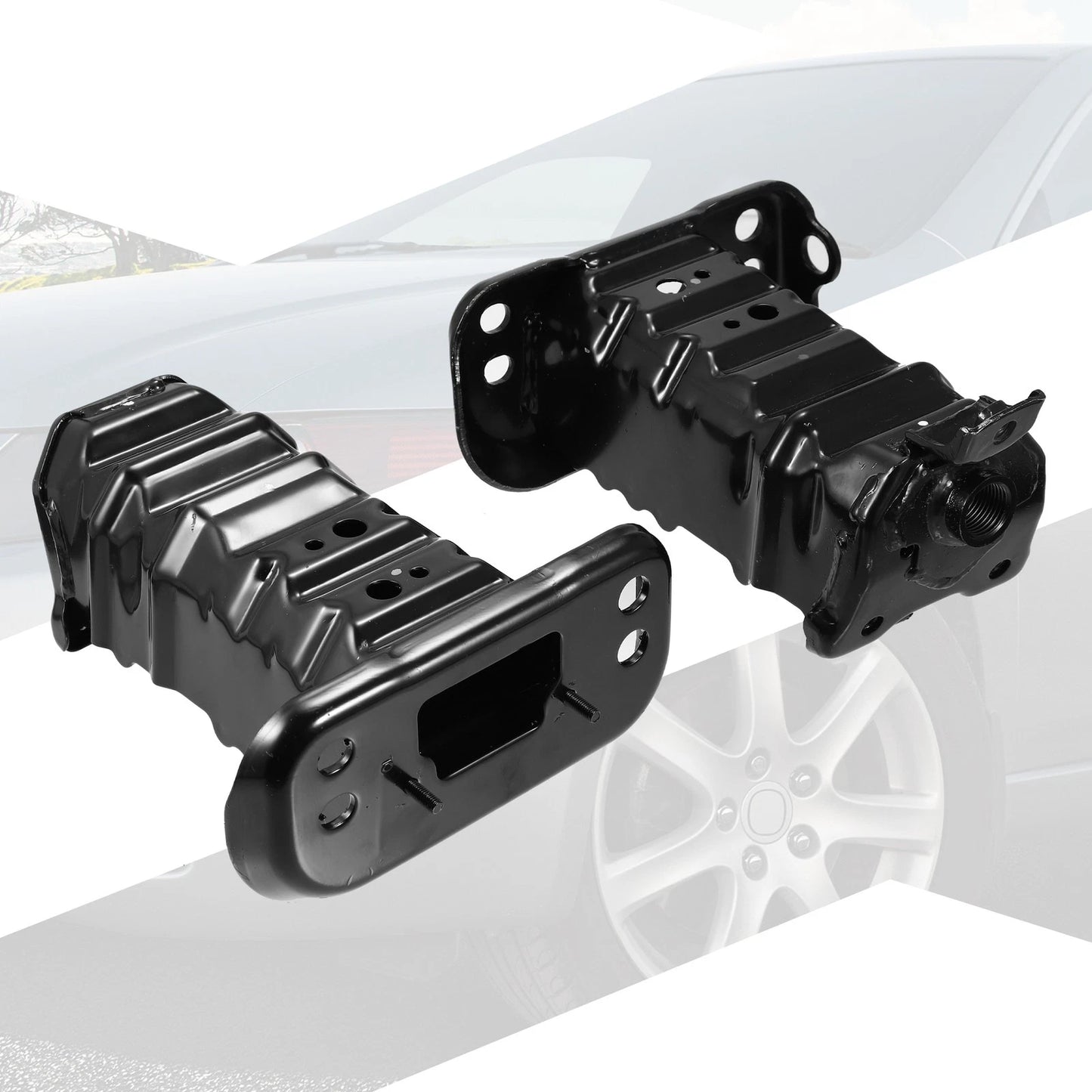 Front Left & Right Bumper Brackets for Toyota Yaris (2007-2012)