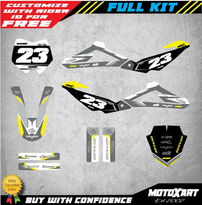 Custom Graphic Kit SHADES STYLE for Husqvarna CR 50 (2011-2016) Decals