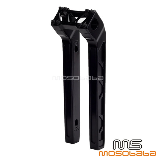 14'' Black Handlebar Pullback Riser 1-1/8'' Clamp for Harley FLFB FLSL (2018-2022)