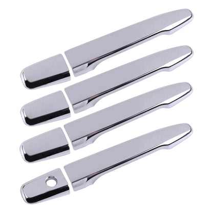 8 x Chrome Door Handle Trim Covers for Mitsubishi Outlander (2013-2019)