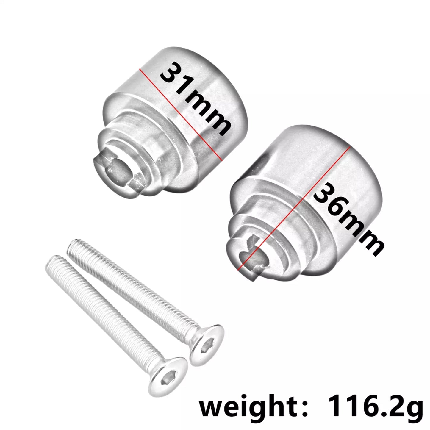 Handlebar Grips Ends Caps for Honda CB 919 (1993-1999)