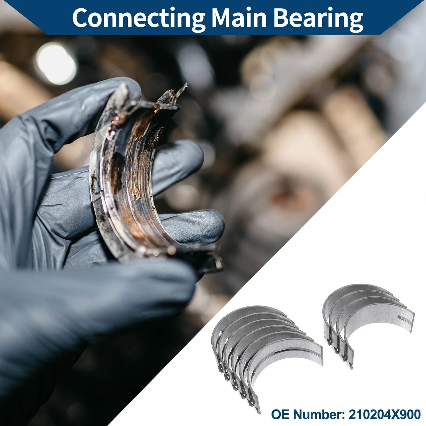 Main Bearing Set for Kia K2700 (1997-1999)