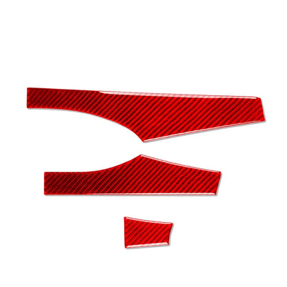Carbon Fiber Red Interior Door Panel Cover Trim for Hyundai Veloster (2019-2023)