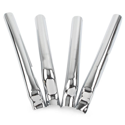Chrome Rear Swingarm Tube Covers for Harley Heritage Softail Classic (2000-2011)