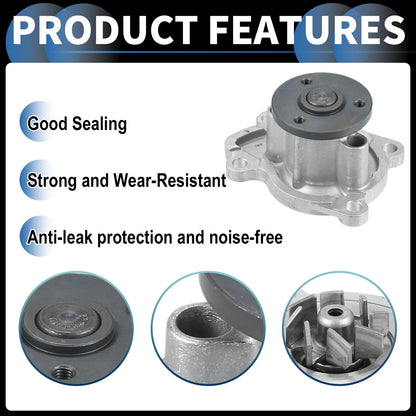 Water Pump & Gasket for Nissan March, Note (2012-2018)