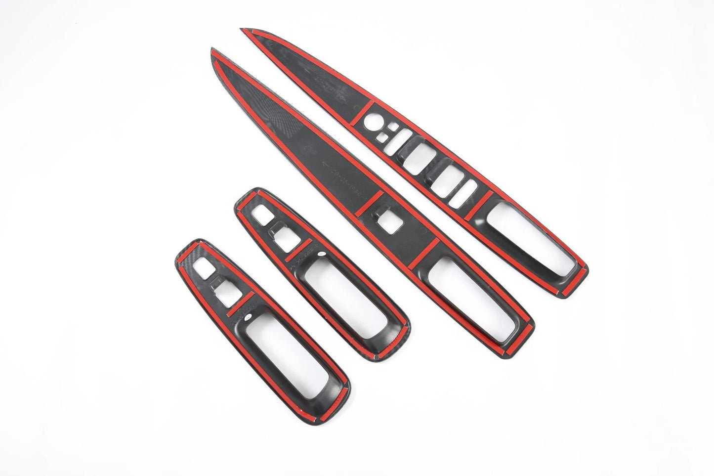 Window Lift Panel Switch Carbon Fiber Cover Trim for Hyundai Elantra N (2021-2024)