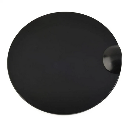 Black Fuel Gas Tank Filler Door Cap for Ford F-150 (2009-2014)