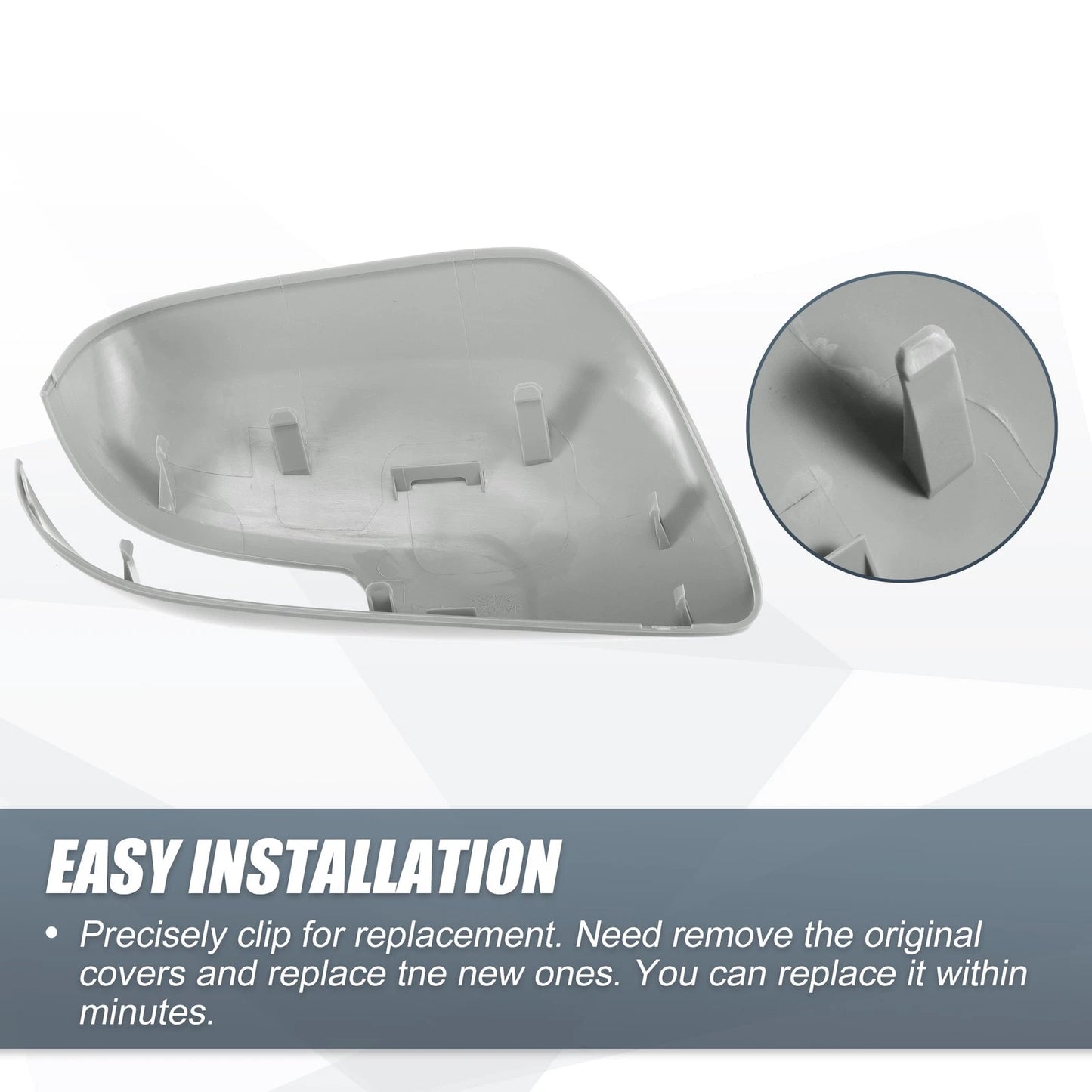 Left Side Mirror Cover Caps for Toyota Camry (2006-2011)