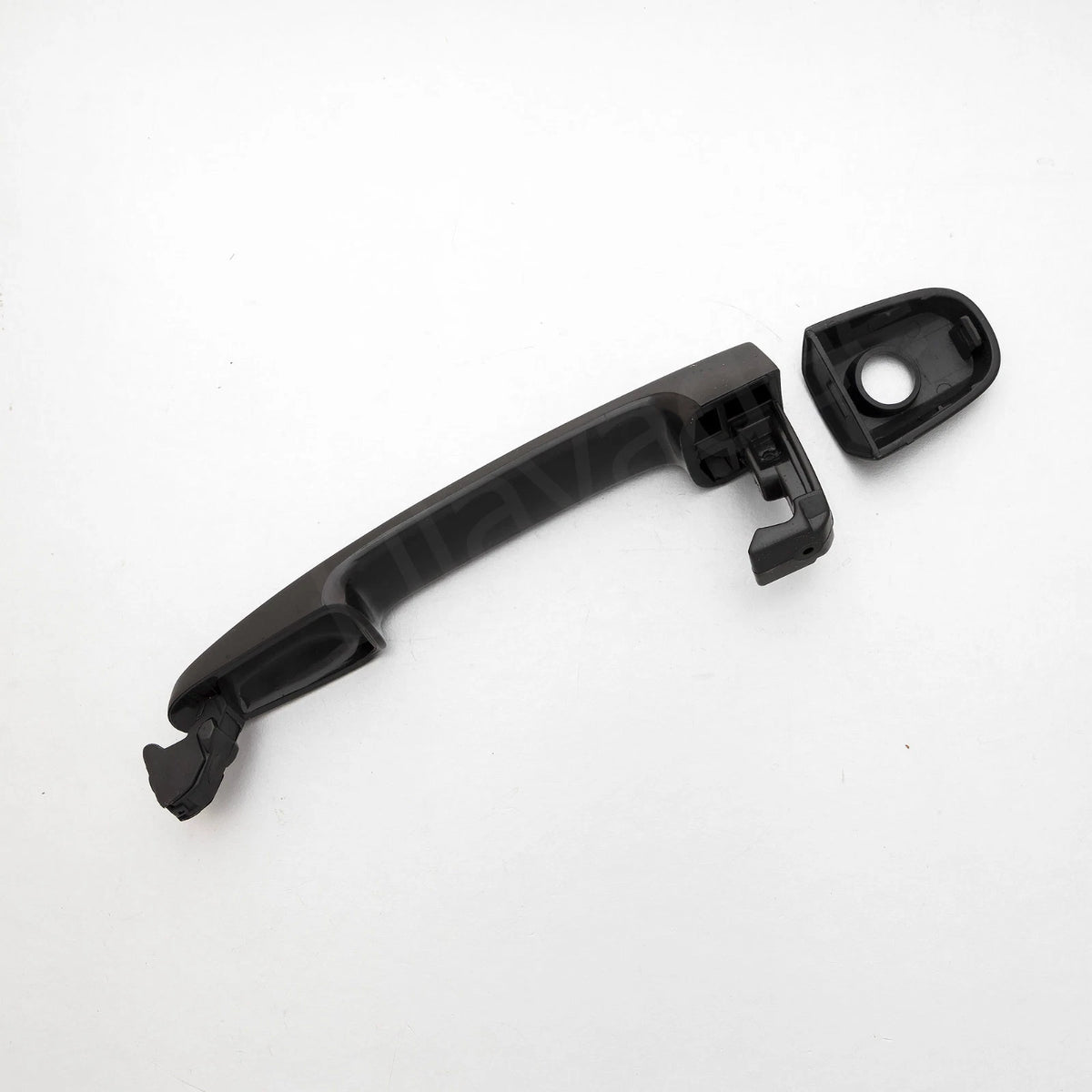 Black Outside Front Door Handle with Key Hole for Toyota Corolla, Camry, Hilux, Vios