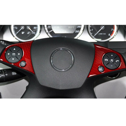 Steering Wheel Button Trim for Mercedes Benz W204 (2007-2010)