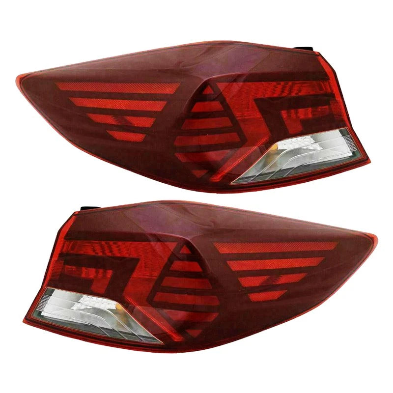 Outer Tail Light Rear Brake Lamp Set for Hyundai Elantra (2019-2020)