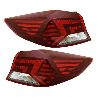 Outer Tail Light Rear Brake Lamp Set for Hyundai Elantra (2019-2020)