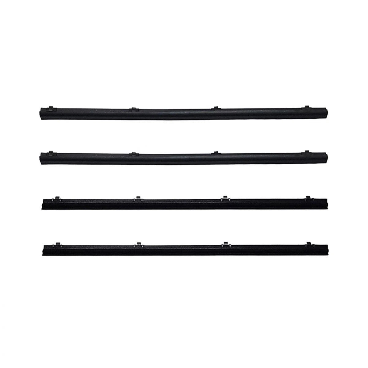 Set Weatherstrip Door Belt Outer Inner LH+RH with Vent Fit Datsun 720 Ute 80-86