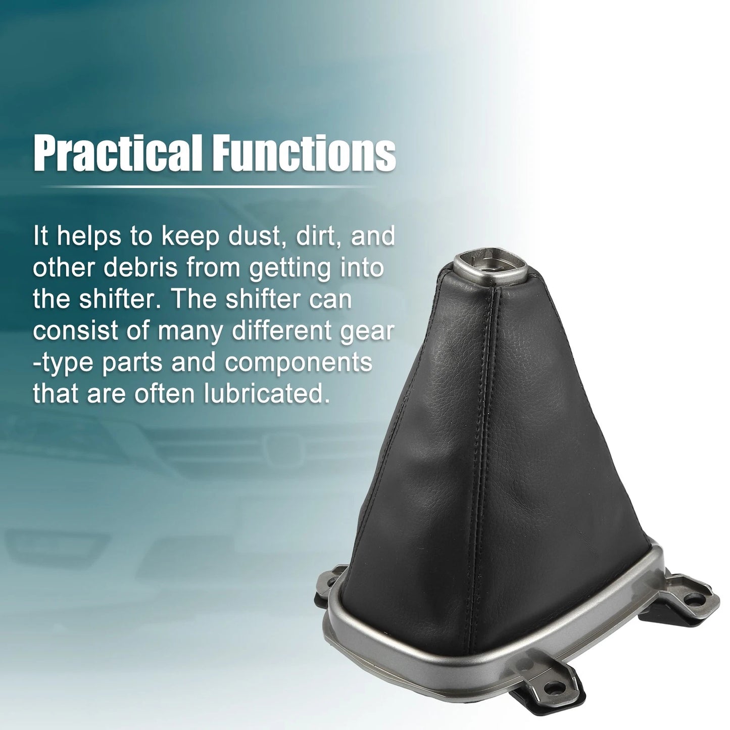 Center Console Shift Lever Boot Cover for Honda (2006-2011)