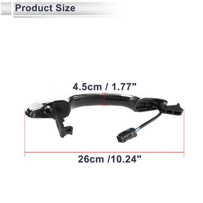 Front Left Right Car Exterior Door Handles for Kia K4 (2011-2016)