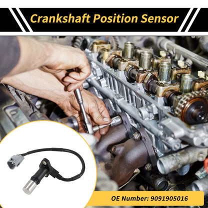Crankshaft Position Sensor 1 Pc Black for Toyota Tacoma (1995–2004)