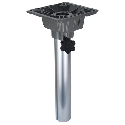 Boat Seat Plug In Post & 360° Swivel Top 300mm Height Fits 60mm Hole