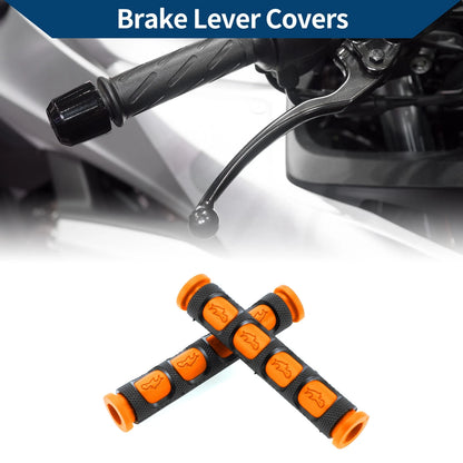 3/8 10mm Brake Lever Cover Grip Sleeve Orange 1x for MakeModel (YYYY–YYYY)