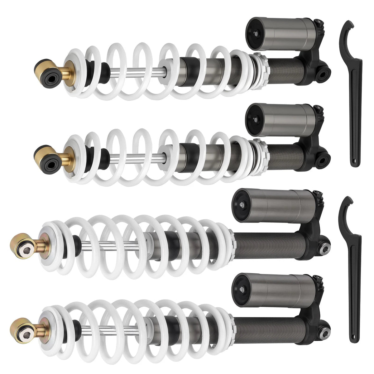 2 x Front/Rear Left & Right Shocks w/ Tool for Polaris RZR 800S (2009–2012)