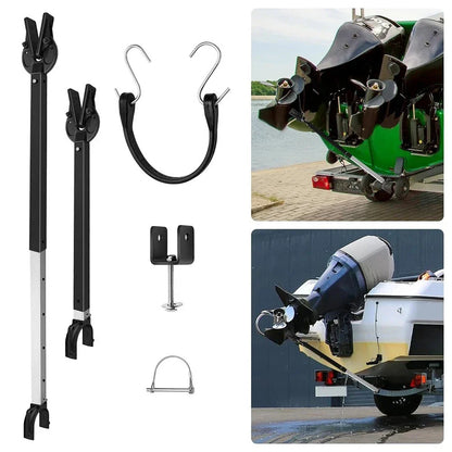 Boat Transom Saver Support for Outboard Motors Heavy Duty Composite Design