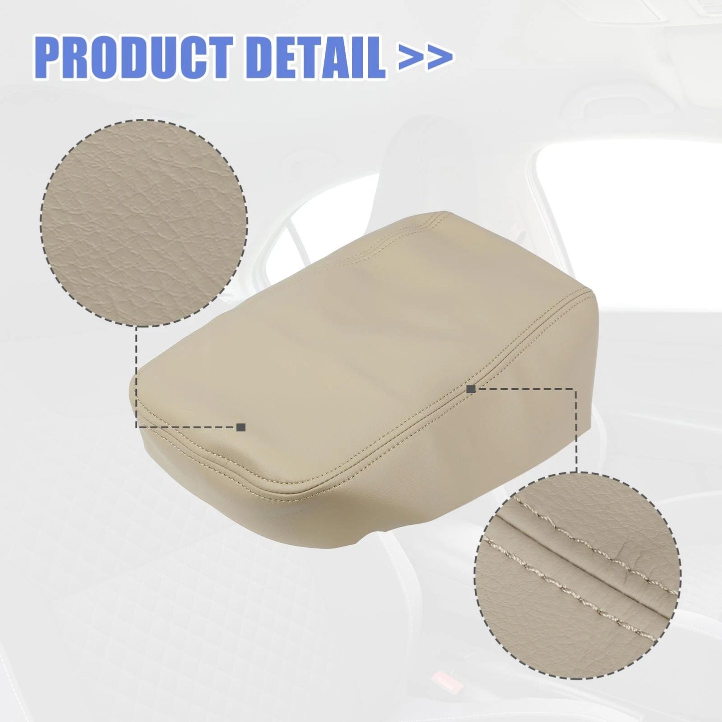 Center Console Lid Armrest Cover for Toyota Avalon (2013-2018) Beige