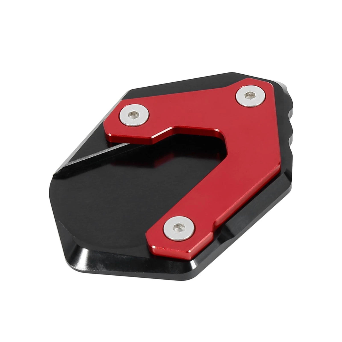 Red Kickstand Side Stand Enlarger Pad for BMW R1200GS (2013-2020)