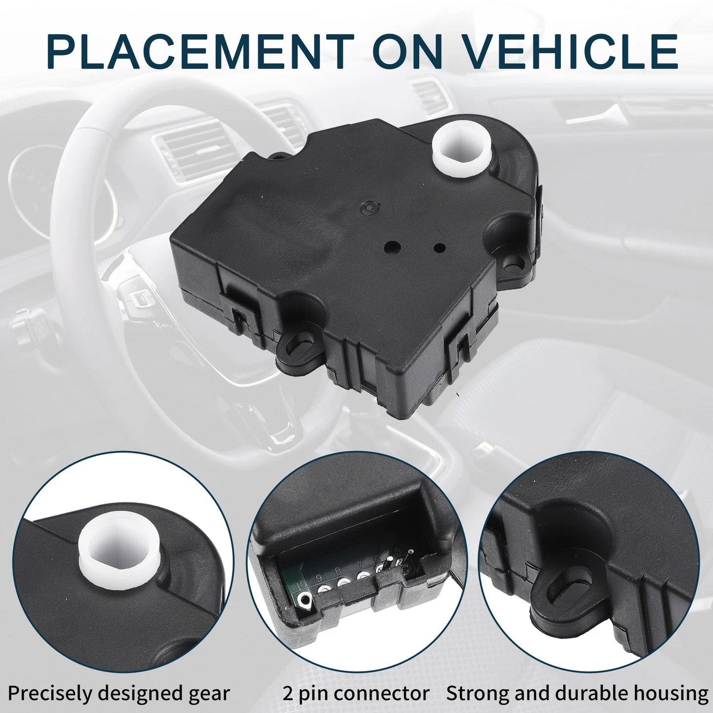 No.16149192 HVAC Heater Blend Door Actuator for Chevrolet C1500 (92-94)