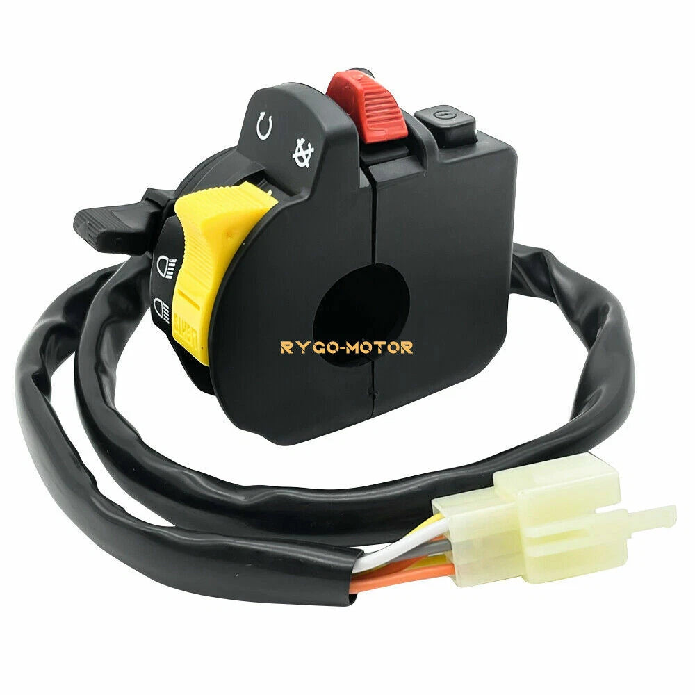 Left Handlebar Switch Start Headlight for Suzuki King Quad 300