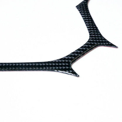 Carbon Fiber / Steering Wheel Panel Cover Trim for Civic Coupe (2013–2015)