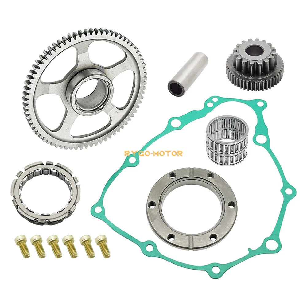 Starter Clutch Gear Bearing Gasket for Honda TRX400X Sportrax 400 TRX400EX