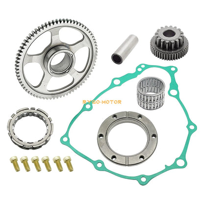 Starter Clutch Gear Bearing Gasket for Honda TRX400X Sportrax 400 TRX400EX