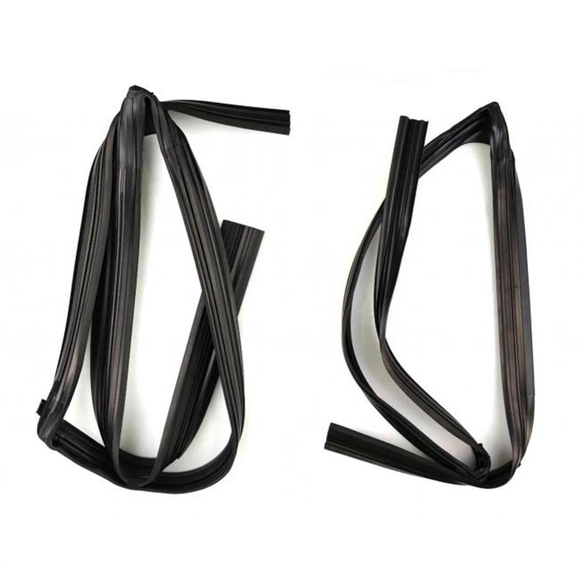 Glass Run Door Channel Weatherstrip RL+RR Fits Honda Accord 4D Sedan 2003-05 D05
