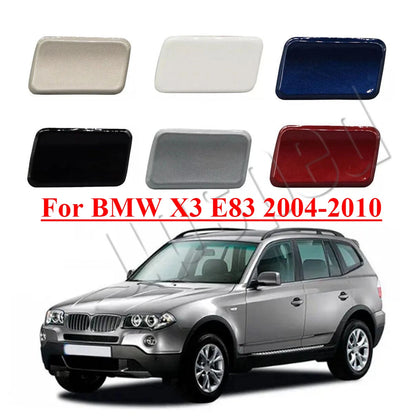 Front Headlight Washer Nozzle Cover Cap for BMW X3 (2004-2010)