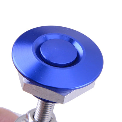 4 x Push Button Quick Release Hood Bonnet Pins Lock Clip for Car Bumper