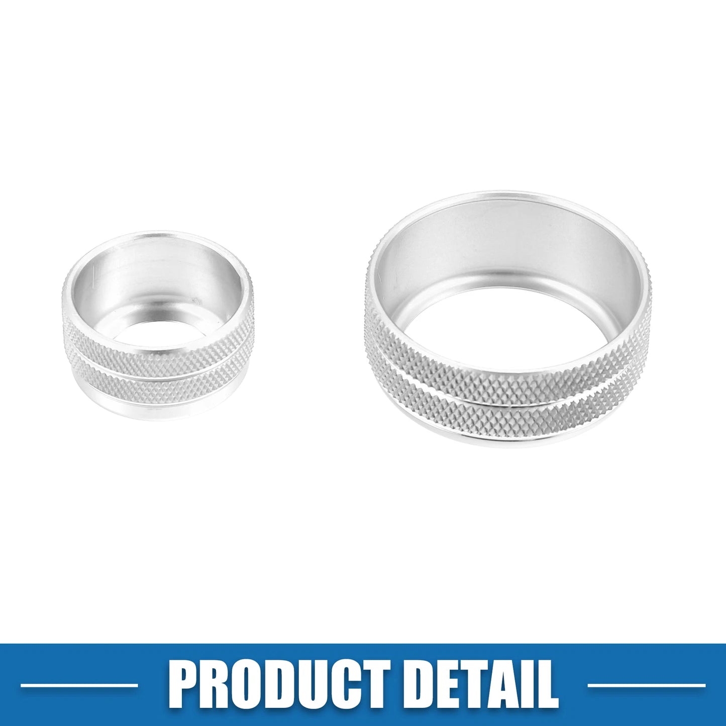 3 Pcs AC Audio Volume Knob Covers for BMW F20 F22 F30 (2012-2019)