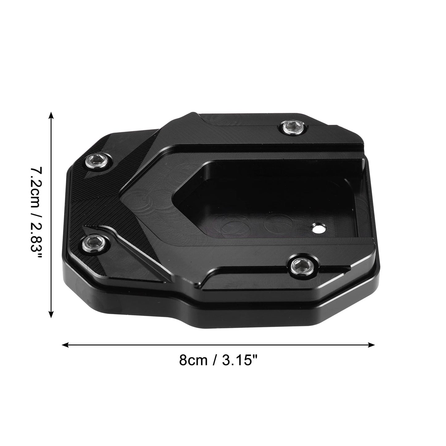 Aluminum Alloy Motorcycle Kickstand Plate Pad / 1 Set / for BMW