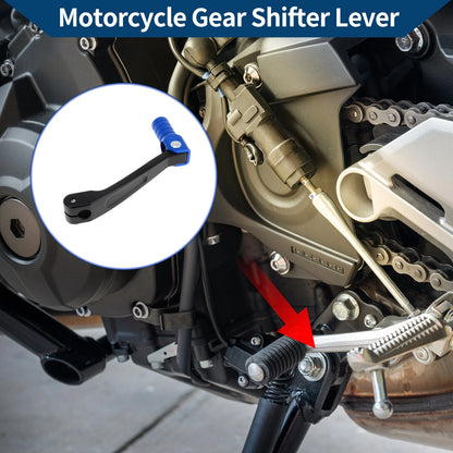 Folding Motorcycle Gear Shifter Lever for Honda CRF150F (2003-2017) Black/Blue