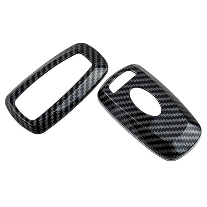 ABS Carbon Fiber Smart Keyring Cover Case for Ford Focus Mondeo Ranger