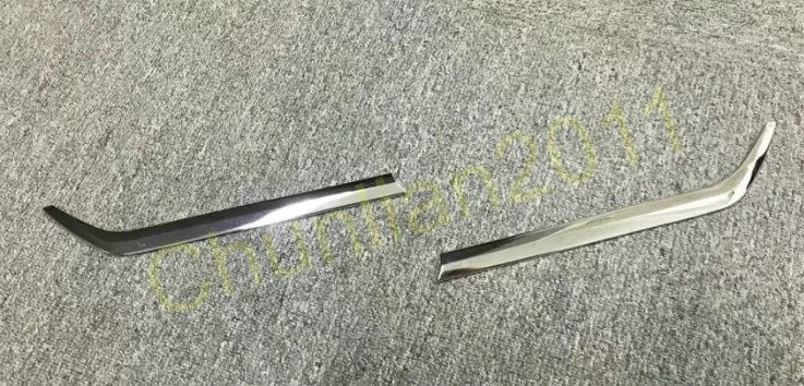2 x Chrome ABS Rear Trunk Lid Cover Trim for Subaru XV (2018-2021)