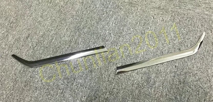 2 x Chrome ABS Rear Trunk Lid Cover Trim for Subaru XV (2018-2021)