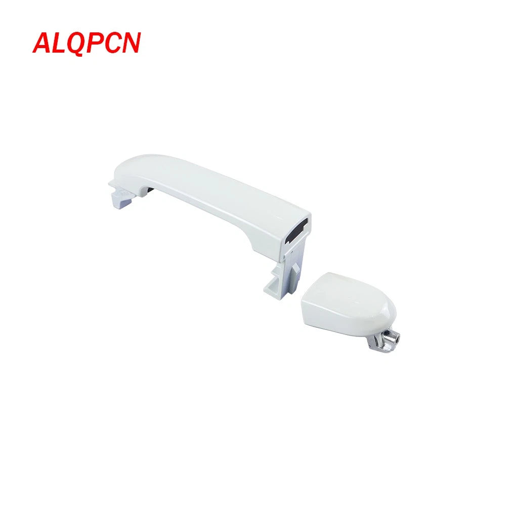 White Front Right Exterior Door Handle for Nissan Tiida, Versa (2007-2012)
