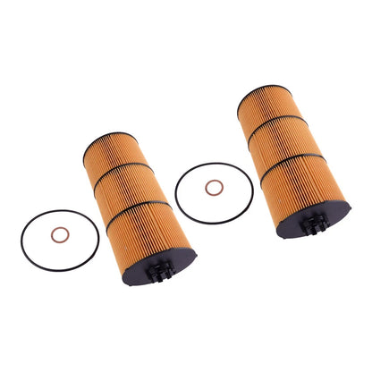 2 x Oil Filters for Freightliner Mercedes (Compatible with Various Models)