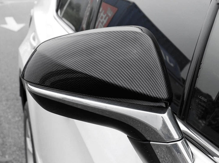 Rearview Mirror Cover Trim for Lexus RX200t RX300 RX350 (2016-2022) Carbon Fiber