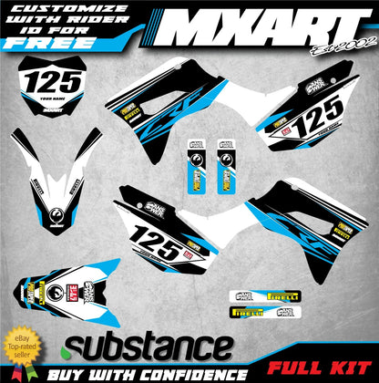 Honda CRF 125 Euro Style Graphics Kit Decal (2019-2022)