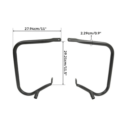 Hard Saddlebag Guard Bracket for Harley Touring Road Street Glide (1997-2013)